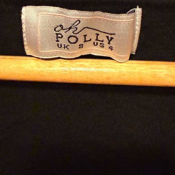 Oh Polly Black Cut-Out Mini Dress - Picture 4 of 4